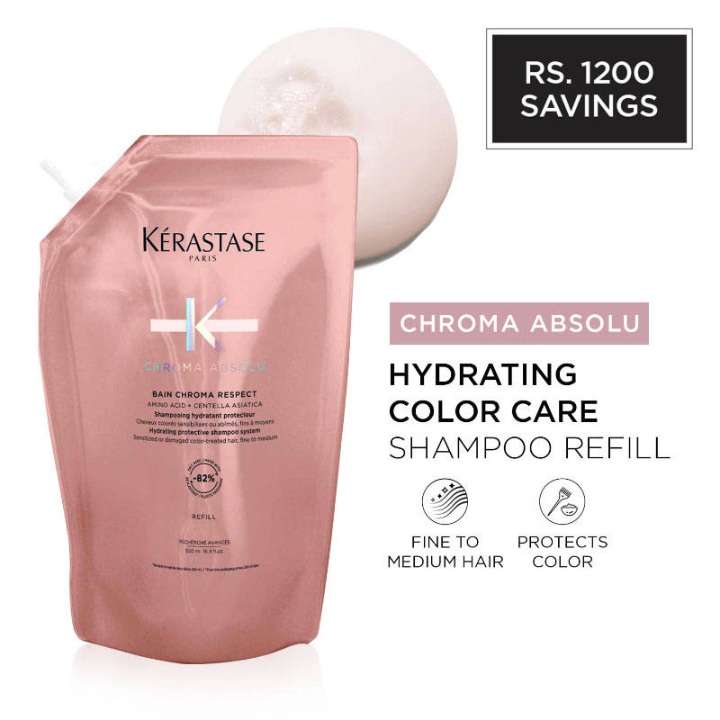 Kérastase Chroma Absolu Respect Shampoo For Colour Protection,Sulphate-Free | H85 - view 1