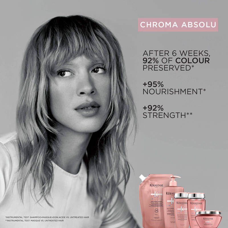 Kérastase Chroma Absolu Respect Shampoo For Colour Protection,Sulphate-Free | H85 - view 3