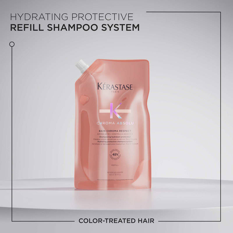 Kérastase Chroma Absolu Respect Shampoo For Colour Protection,Sulphate-Free | H85 - view 4