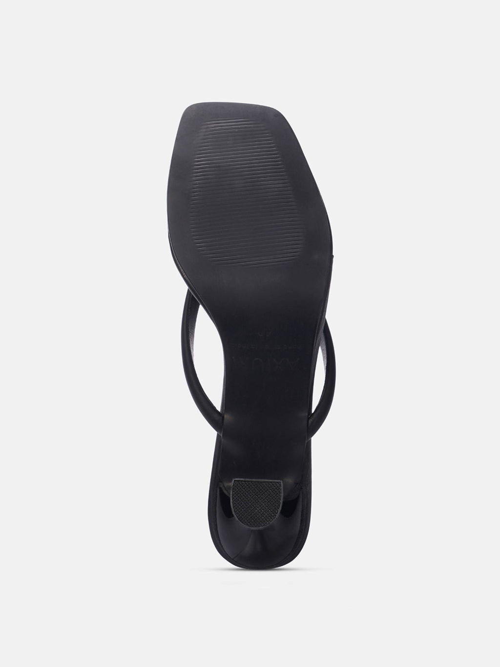 Women's Black V-Strap Heels | H78 - view 5