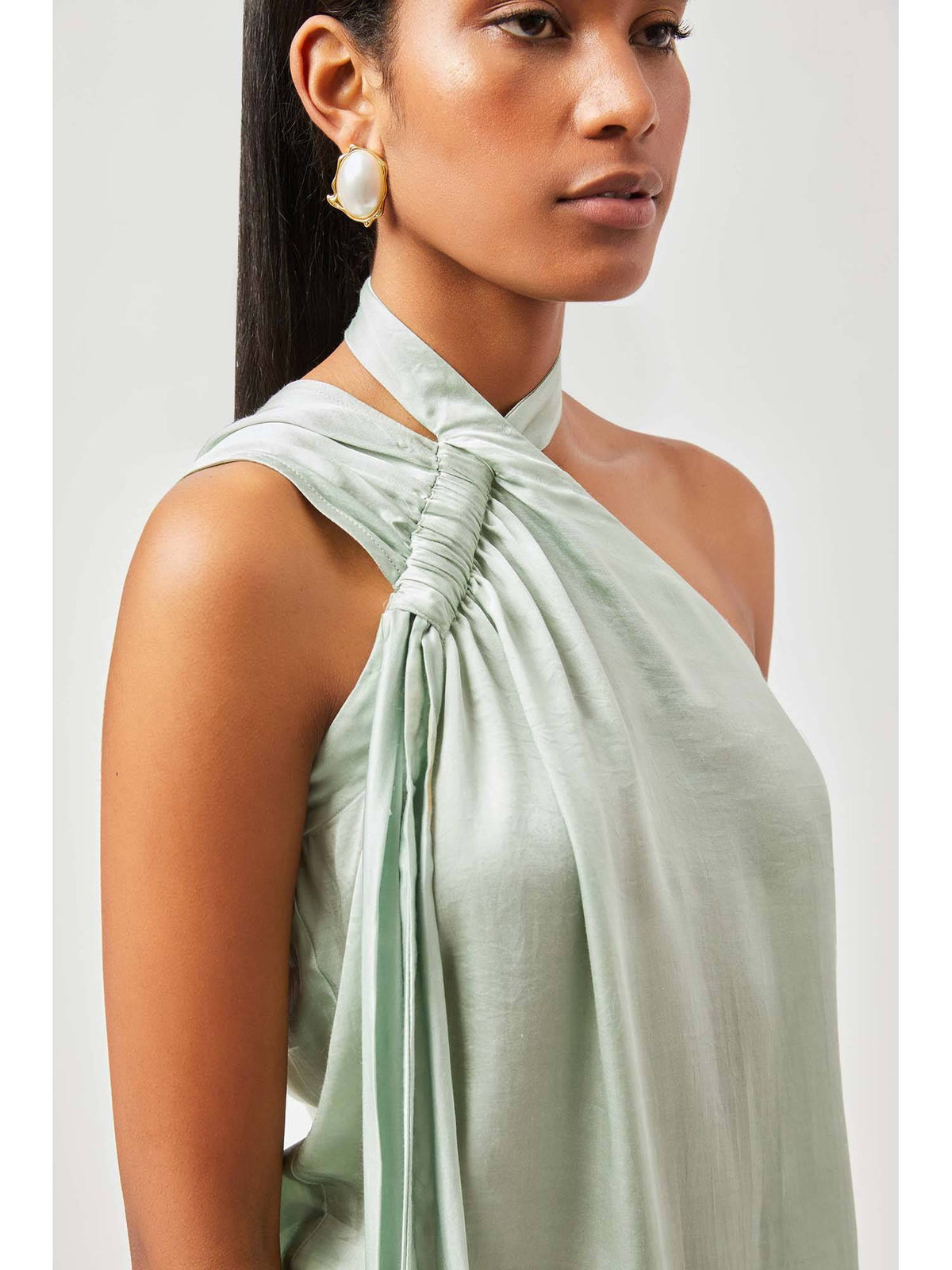 Women Green Camille Top | HT67 - view 5