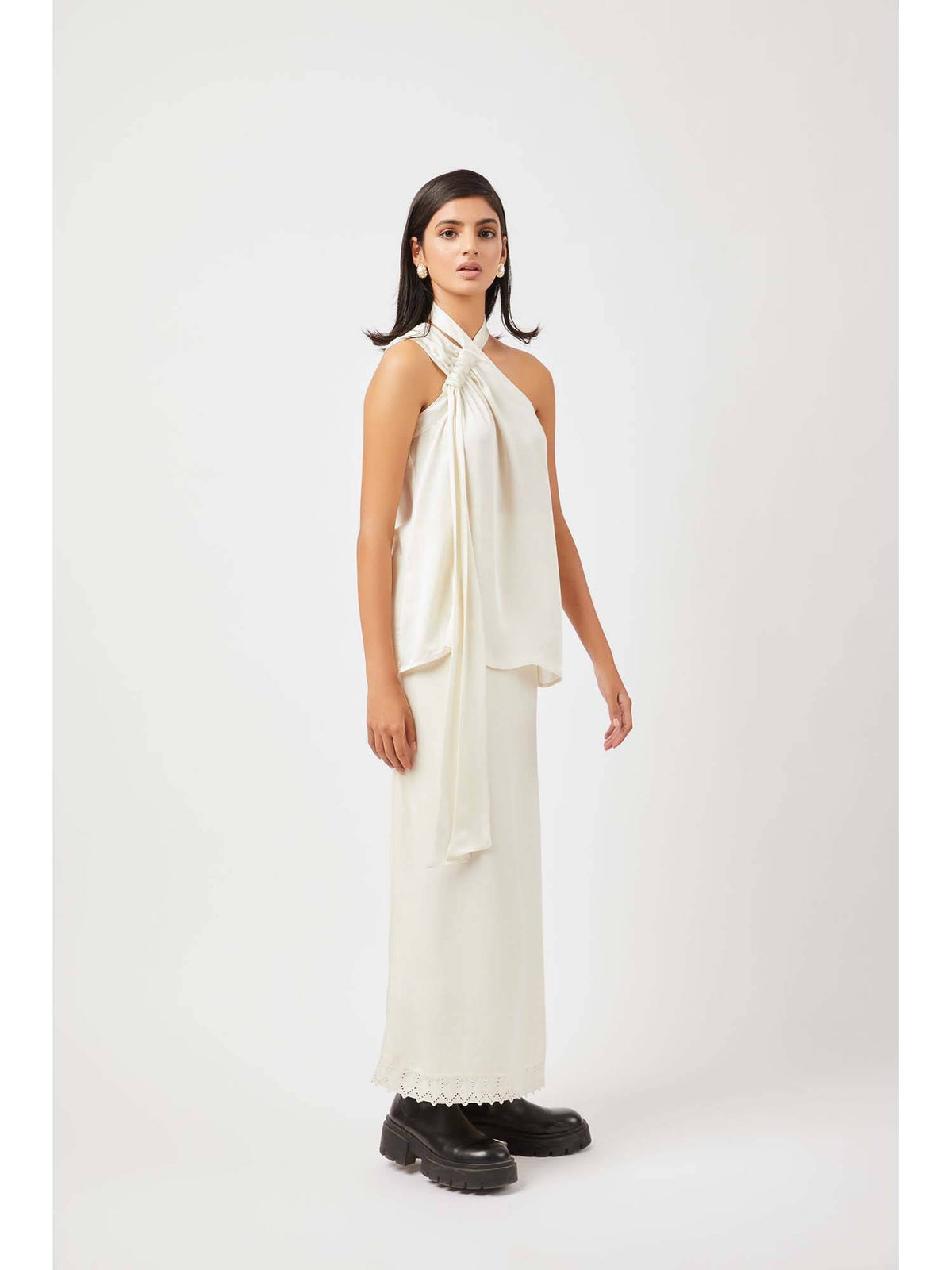 Women Ivory Camille Top | HT67 - view 4