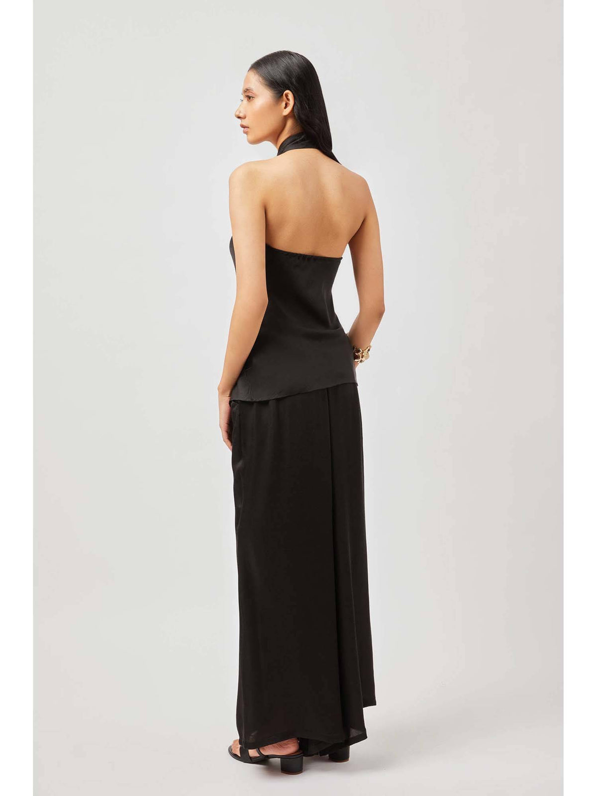 Women Black Cyea Top | HT67 - view 2