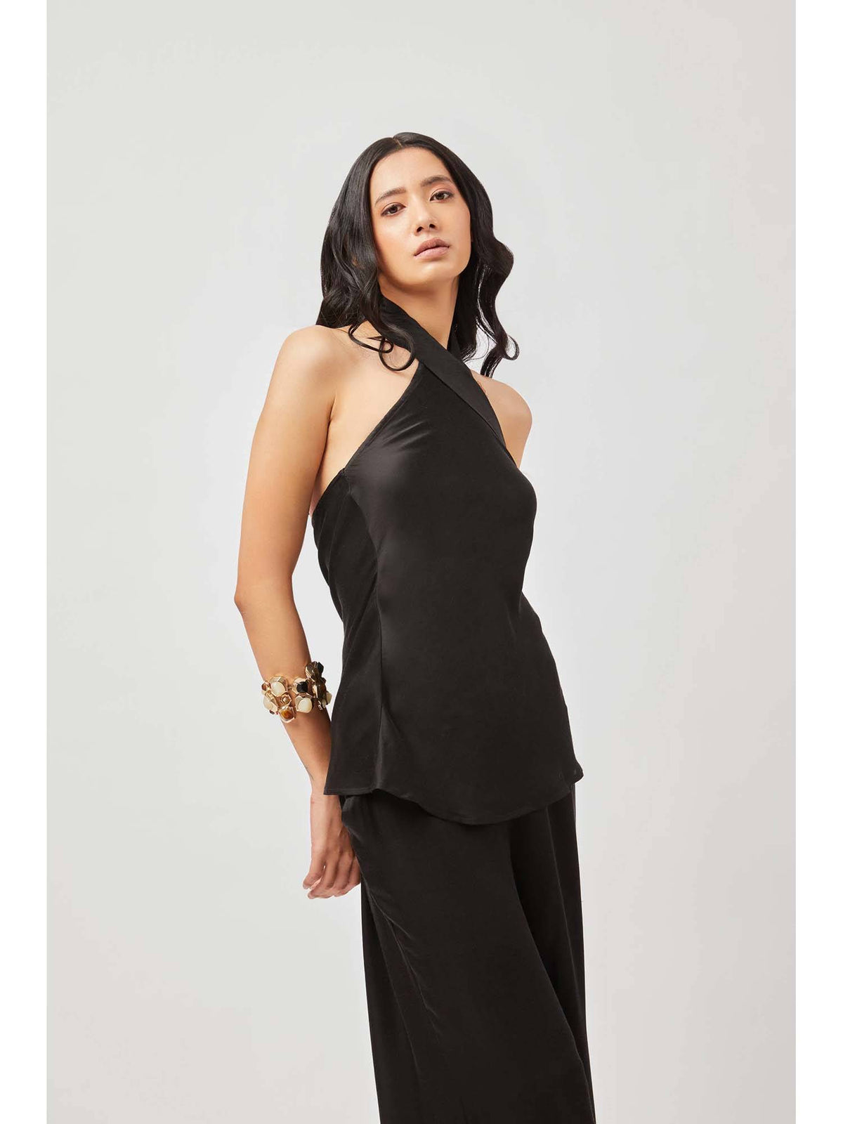 Women Black Cyea Top | HT67 - view 5