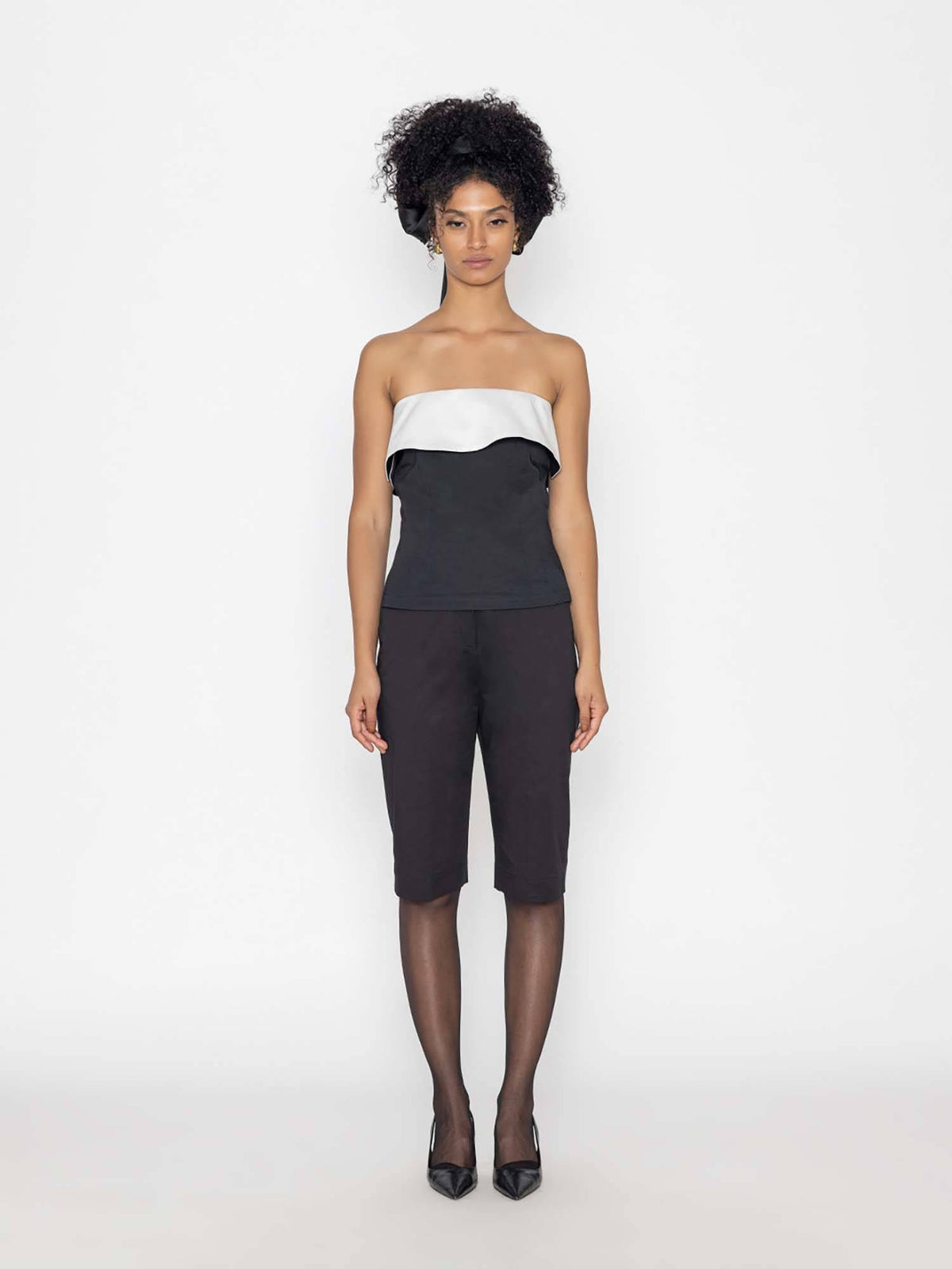 Women Black Swan Top | TT90 - view 2