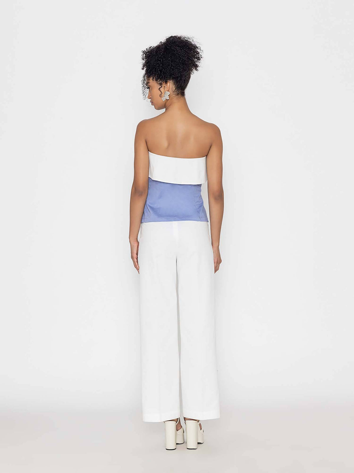 Women Blue Swan Lake Top | TT90 - view 2