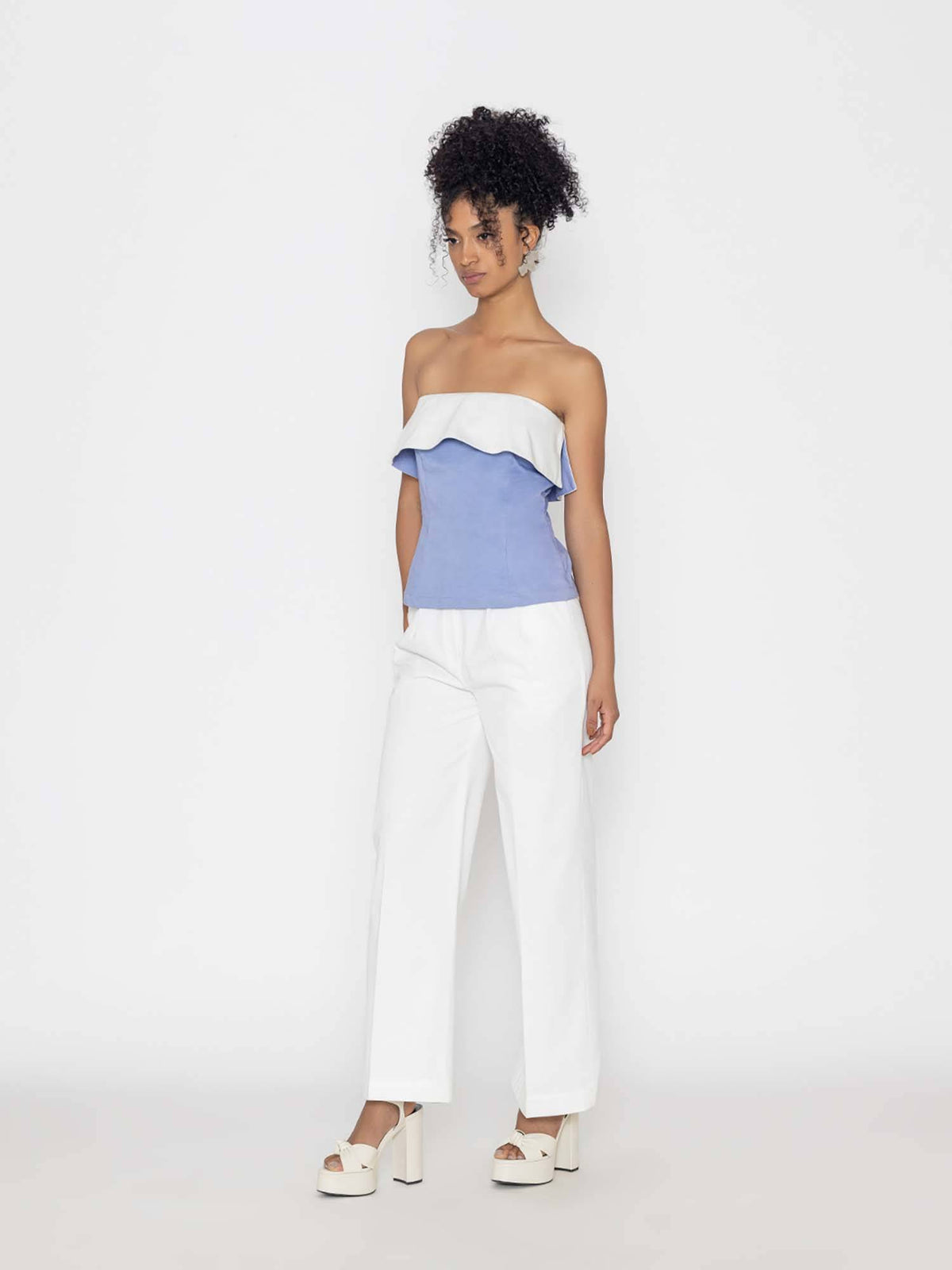 Women Blue Swan Lake Top | TT90 - view 3