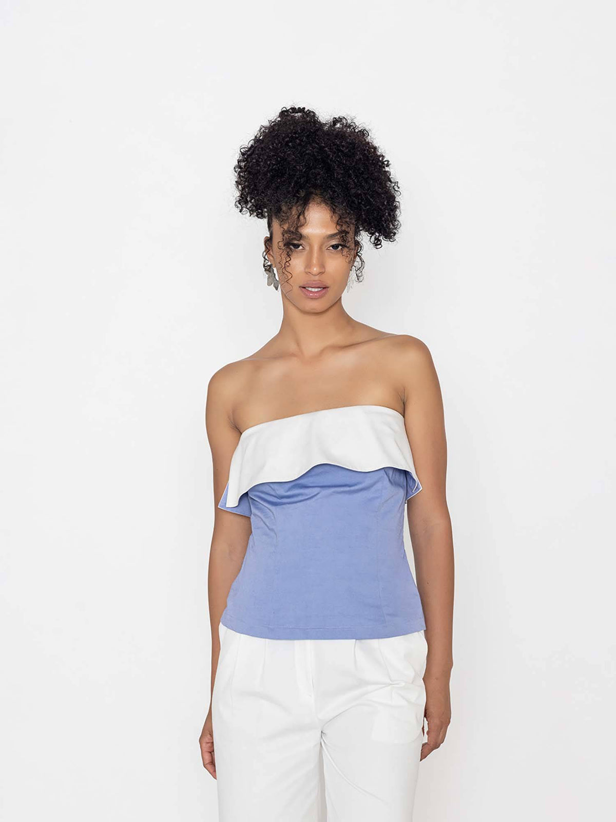 Women Blue Swan Lake Top | TT90 - view 5