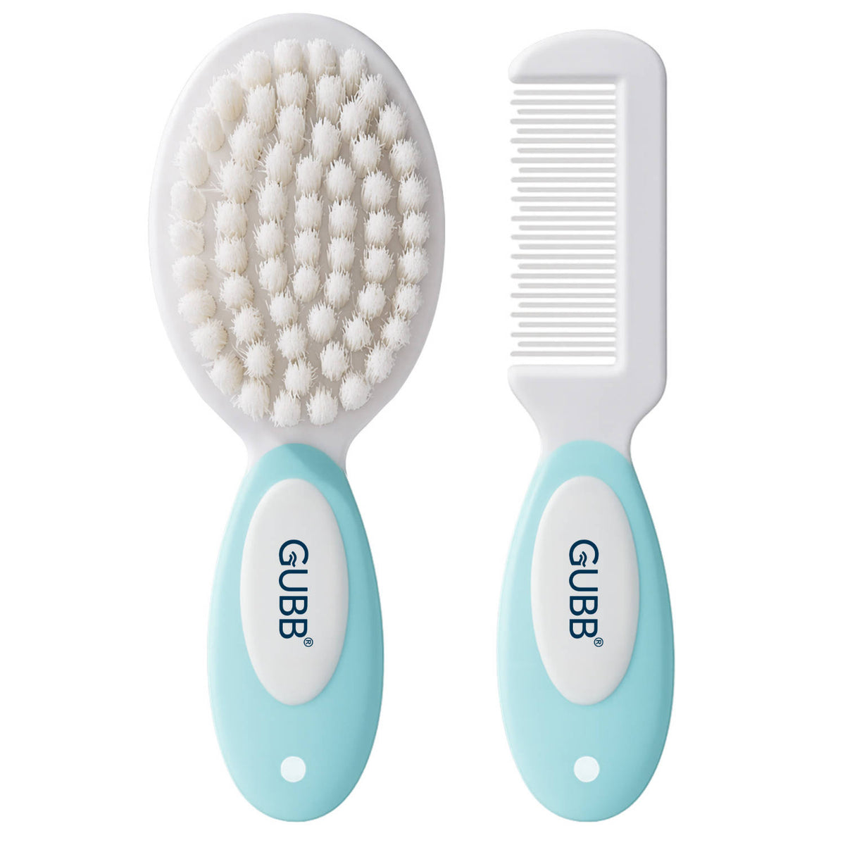 Baby Grooming Kit for New Born Baby (0M+)Baby Comb & Brush Set with Soft Nylon Bristles - Blue | T32 - view 1