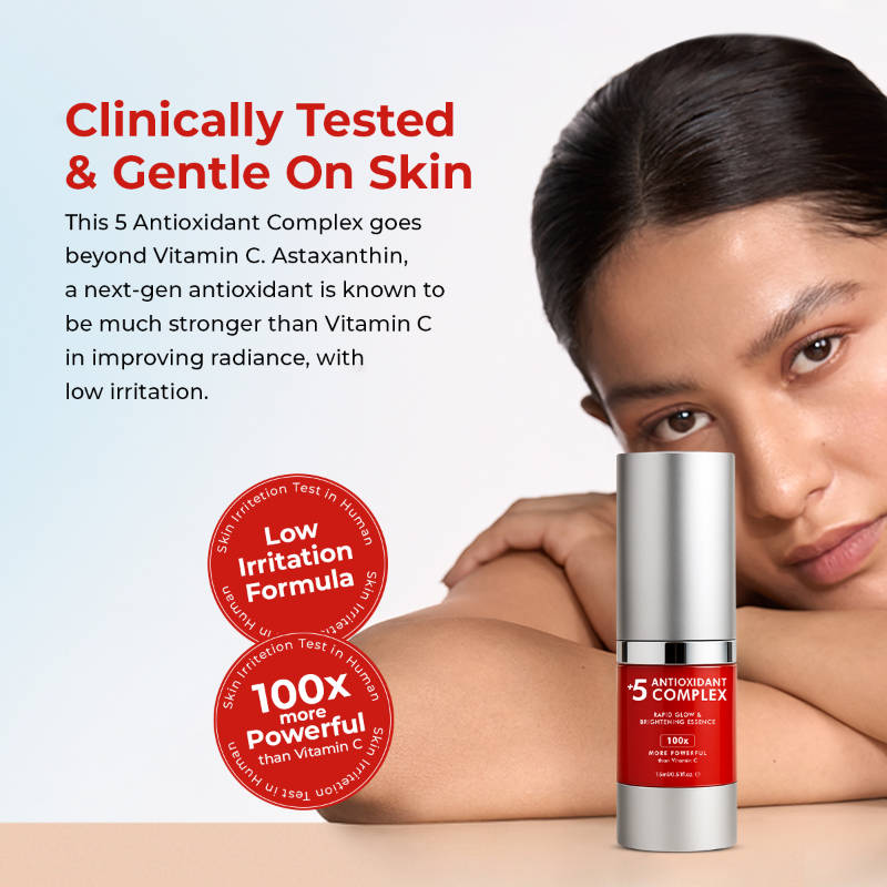 +5 Antioxidant Complex Rapid Glow & Brightening Face Serum | Z8 - view 5