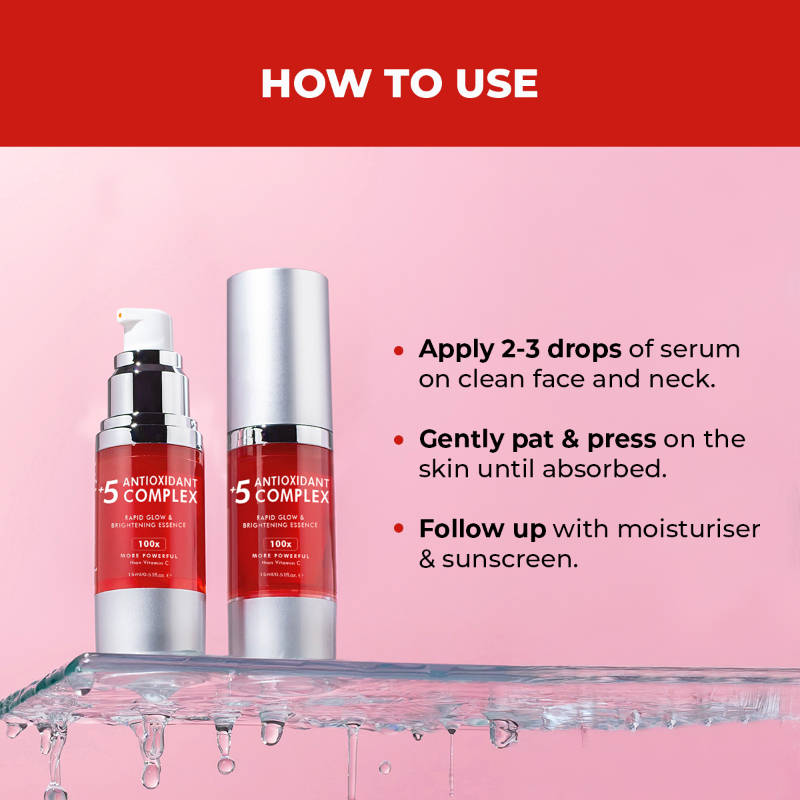 +5 Antioxidant Complex Rapid Glow & Brightening Face Serum | Z8 - view 6