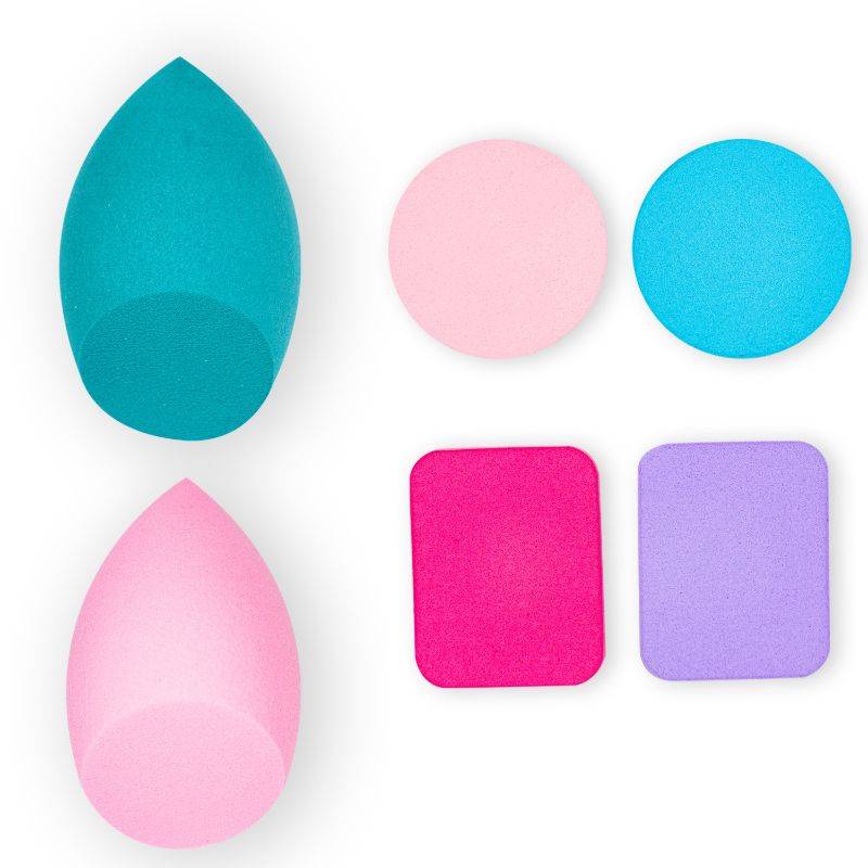 Beauty Blend Makeup Puff Applicator Sponge Set Of 6(Color May Vary) | T32 - view 1
