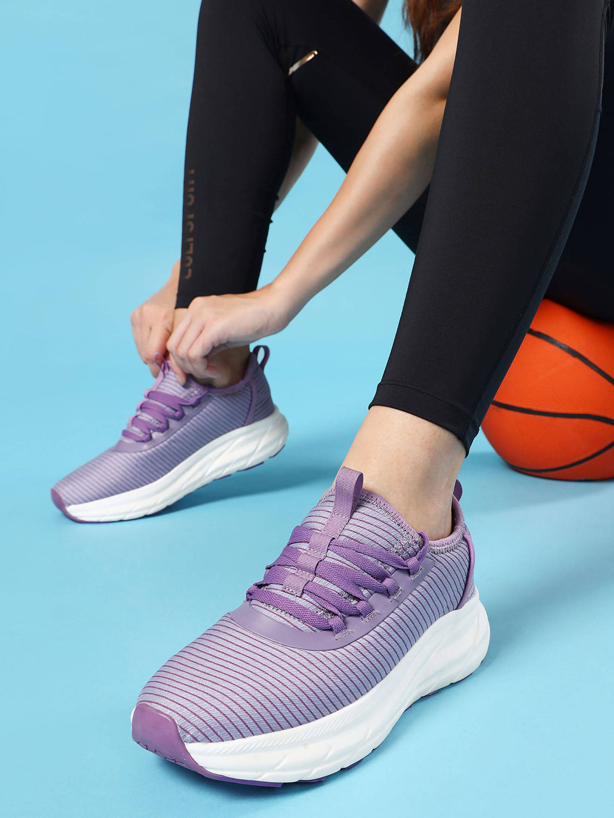 Womens Sapphire Running Shoes - Purple | SH9 - view 1