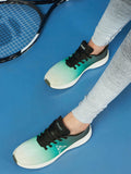 Womens Solar Running Shoes - Green | SH9 - view 1