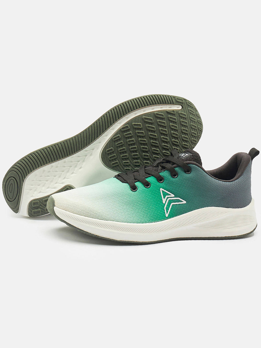 Womens Solar Running Shoes - Green | SH9 - view 4