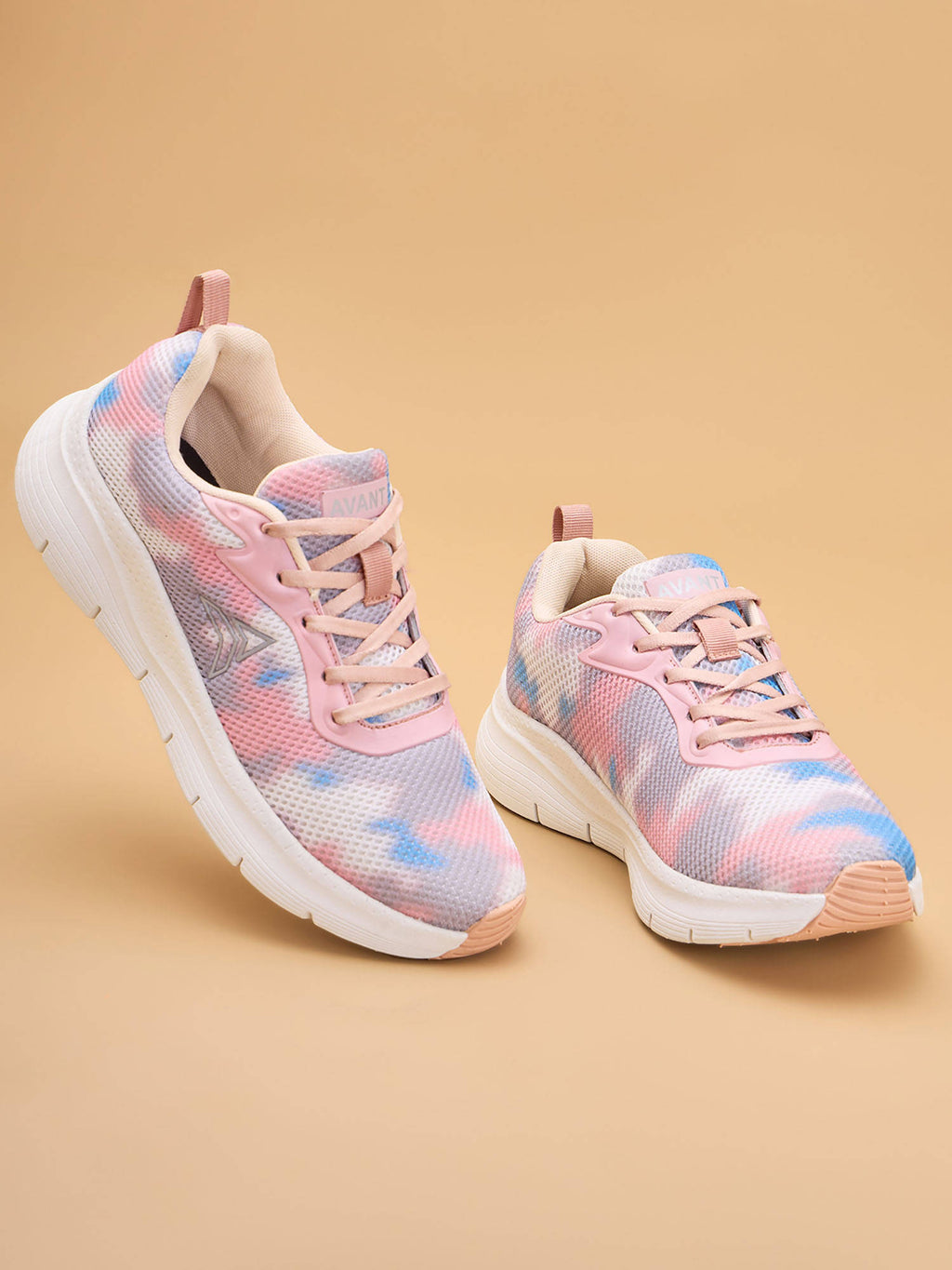 Womens Smoothfit Running Shoes - Pink & Blue | SH9 - view 1
