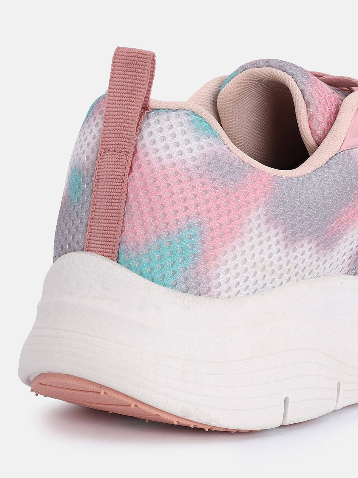 Womens Smoothfit Running Shoes - Pink & Blue | SH9 - view 5