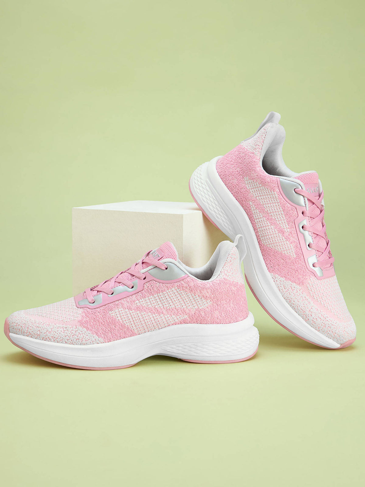 Womens Magix Running Shoes - Pink & White | SH9 - view 1