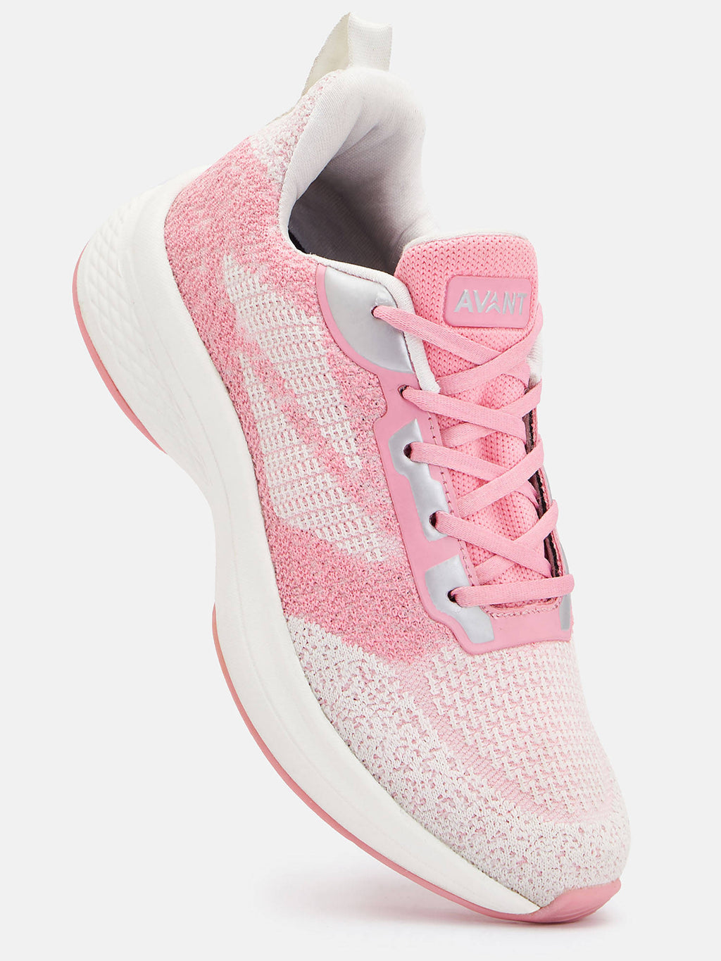 Womens Magix Running Shoes - Pink & White | SH9 - view 3