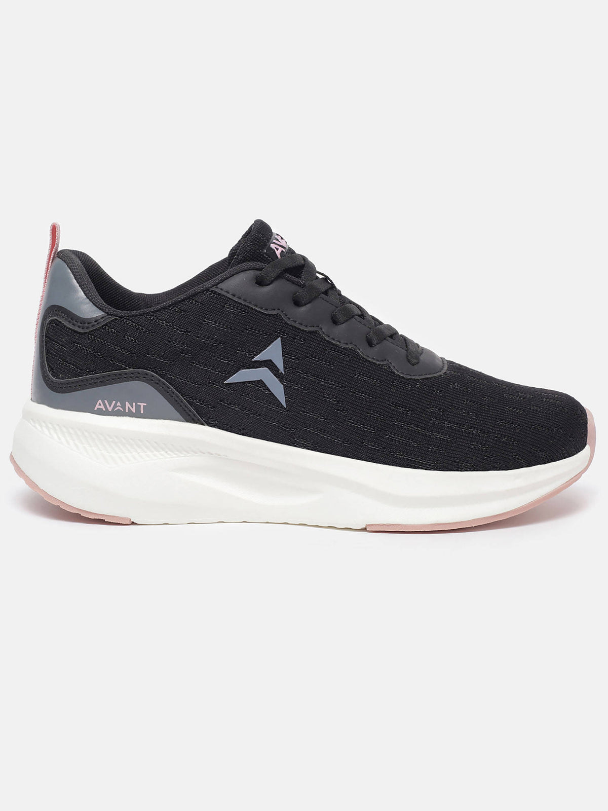 Womens Aura Running Shoes - Black | SH9 - view 2