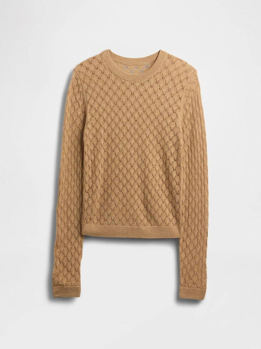 Brown Women Textured Slim Sweatshirt | HD56 - view 3