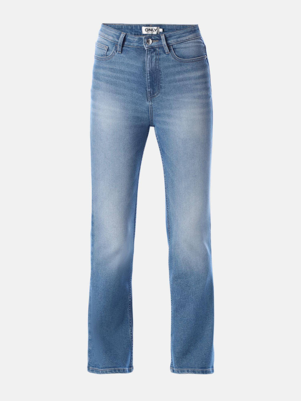 Womens Solid Bootcut Fit Blue Jeans | BT10 - view 6