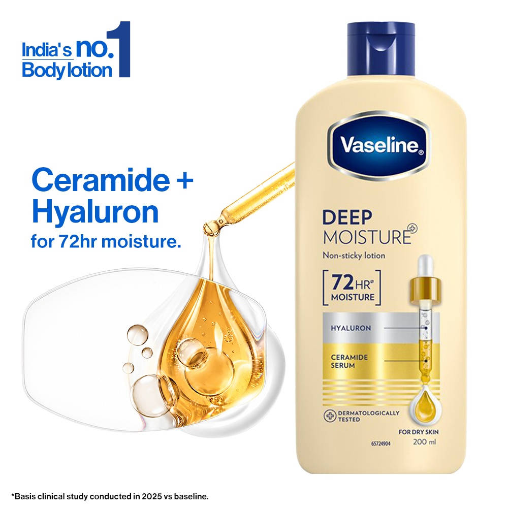 Deep Moisture Body Lotion with Ceramide Hyaluron, 10X More Moisture, For Dry Skin | B20 - view 13