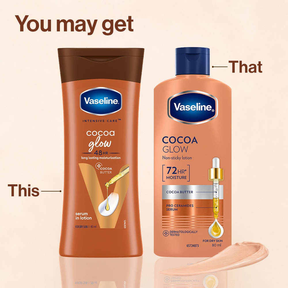 Cocoa Glow Serum in Lotion, With 100% Pure Cocoa Body Lotion, For Dry Skin | B20 - view 2