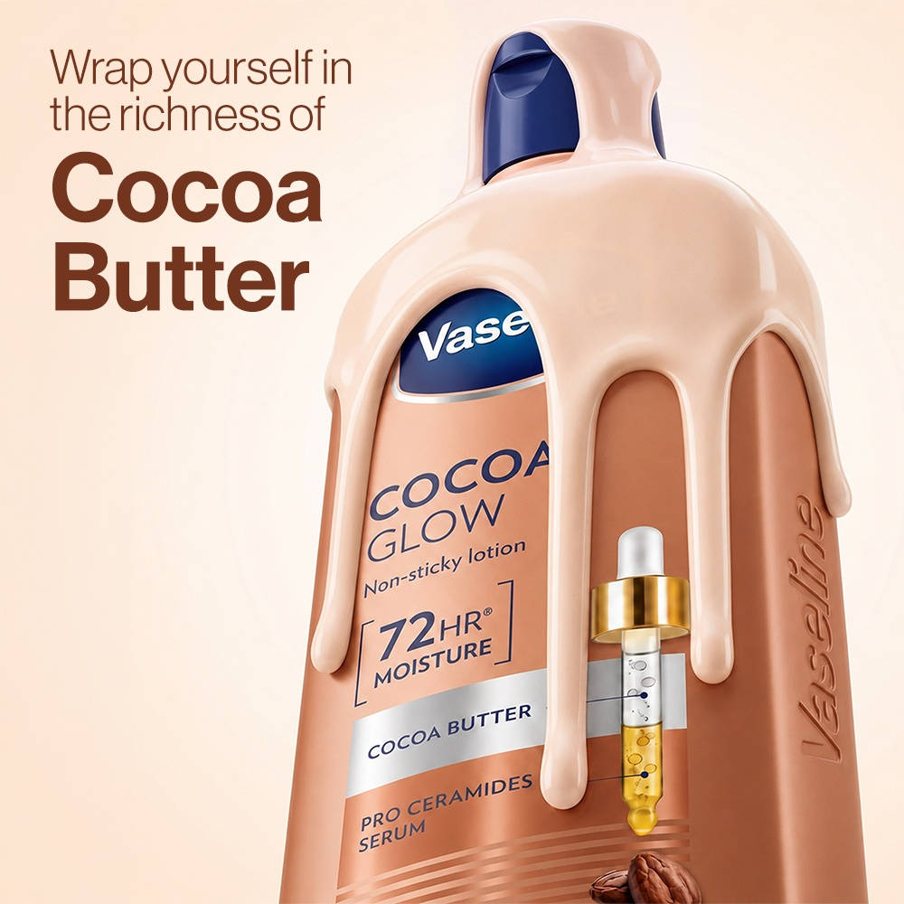 Cocoa Glow Serum in Lotion, With 100% Pure Cocoa Body Lotion, For Dry Skin | B20 - view 4
