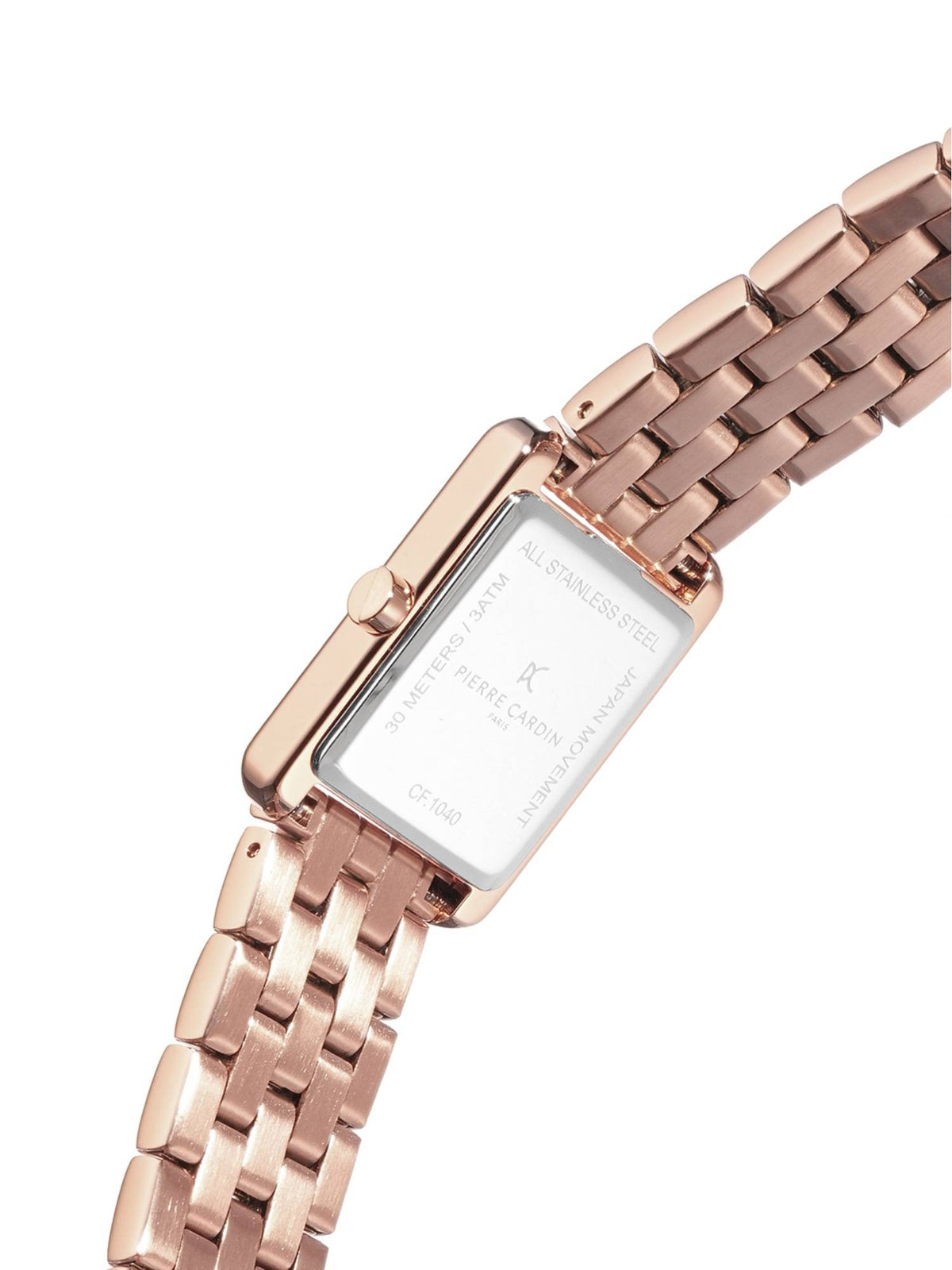 Women Silver Stainless Steel Rectangular Dial Watch (Cf.1040.Ms.2) | W92 - view 19