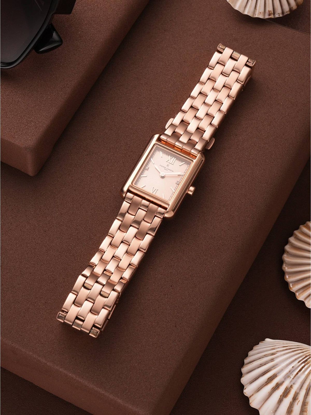 Women Silver Stainless Steel Rectangular Dial Watch (Cf.1040.Ms.2) | W92 - view 20