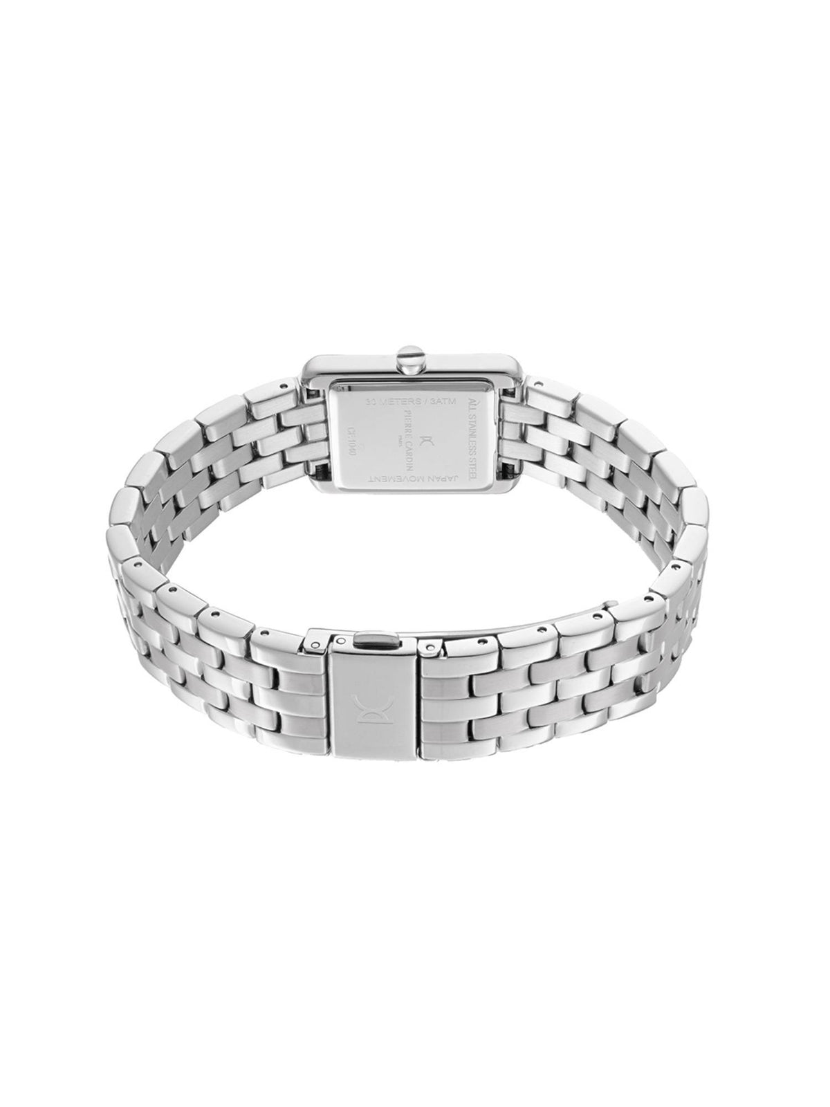 Women Silver Stainless Steel Rectangular Dial Watch (Cf.1040.Ms.2) | W92 - view 8