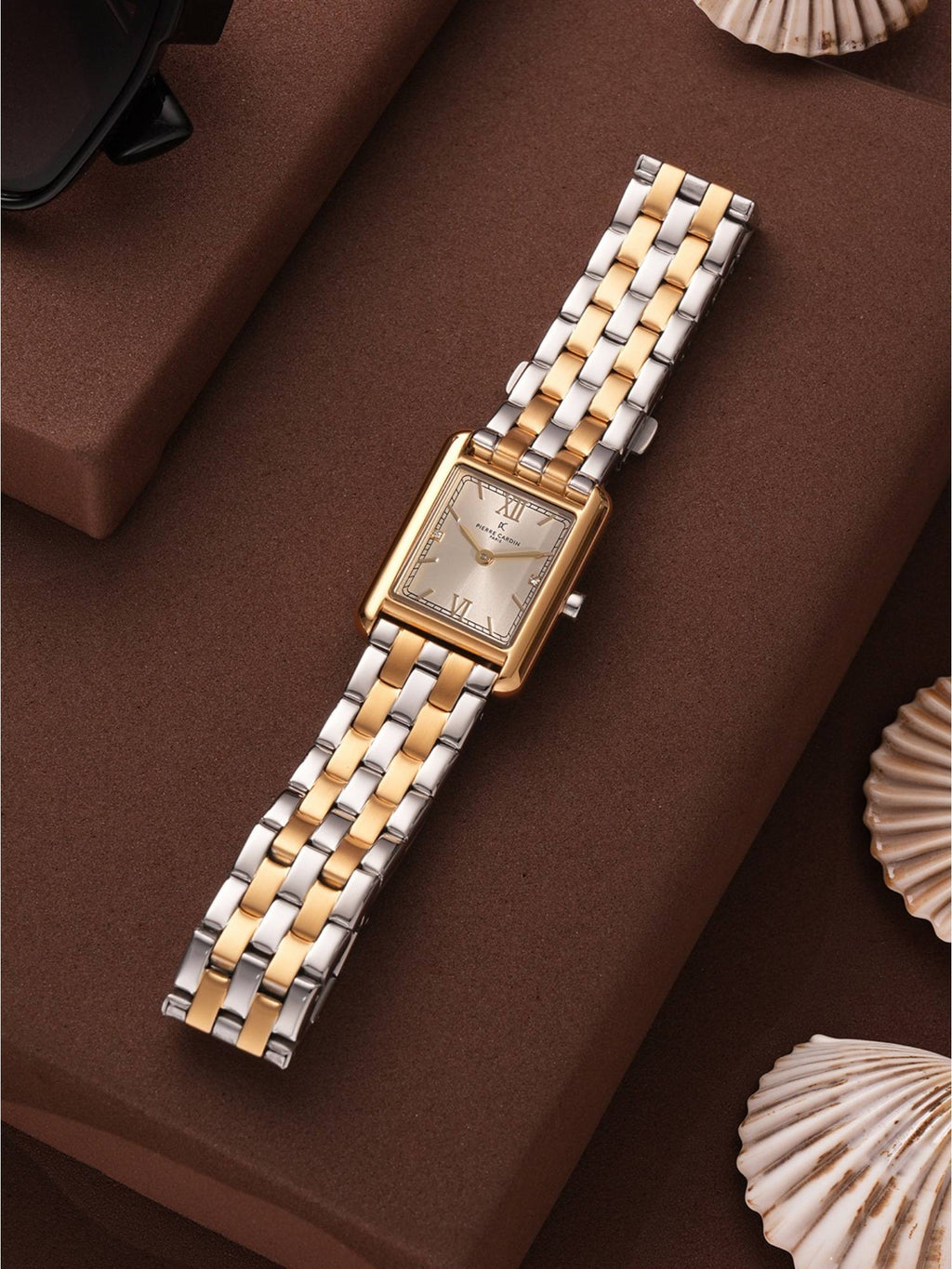 Women Silver Stainless Steel Rectangular Dial Watch (Cf.1040.Ms.2) | W92 - view 15