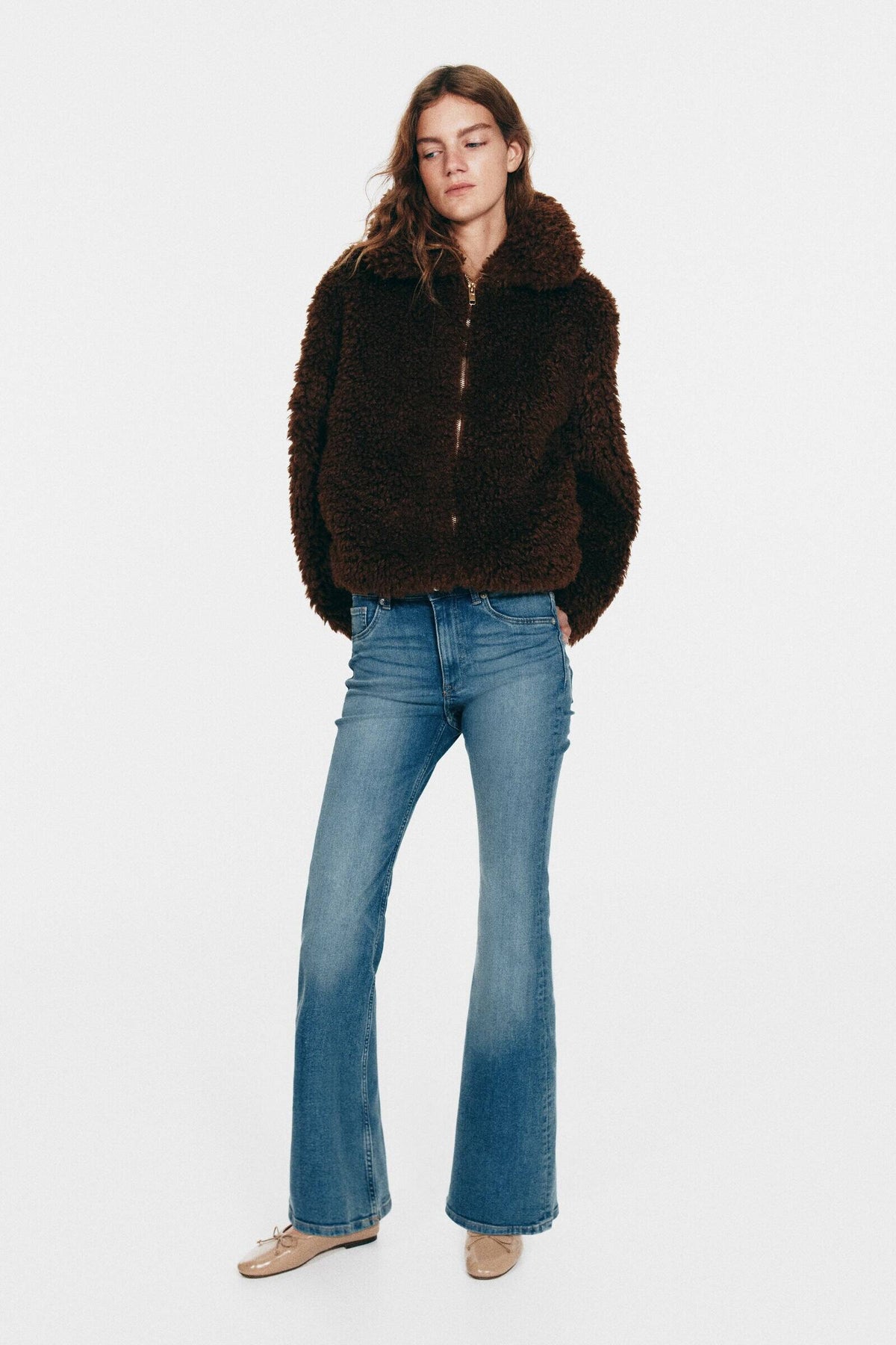 Women Blue Fla High Jeans | BG78 - view 1