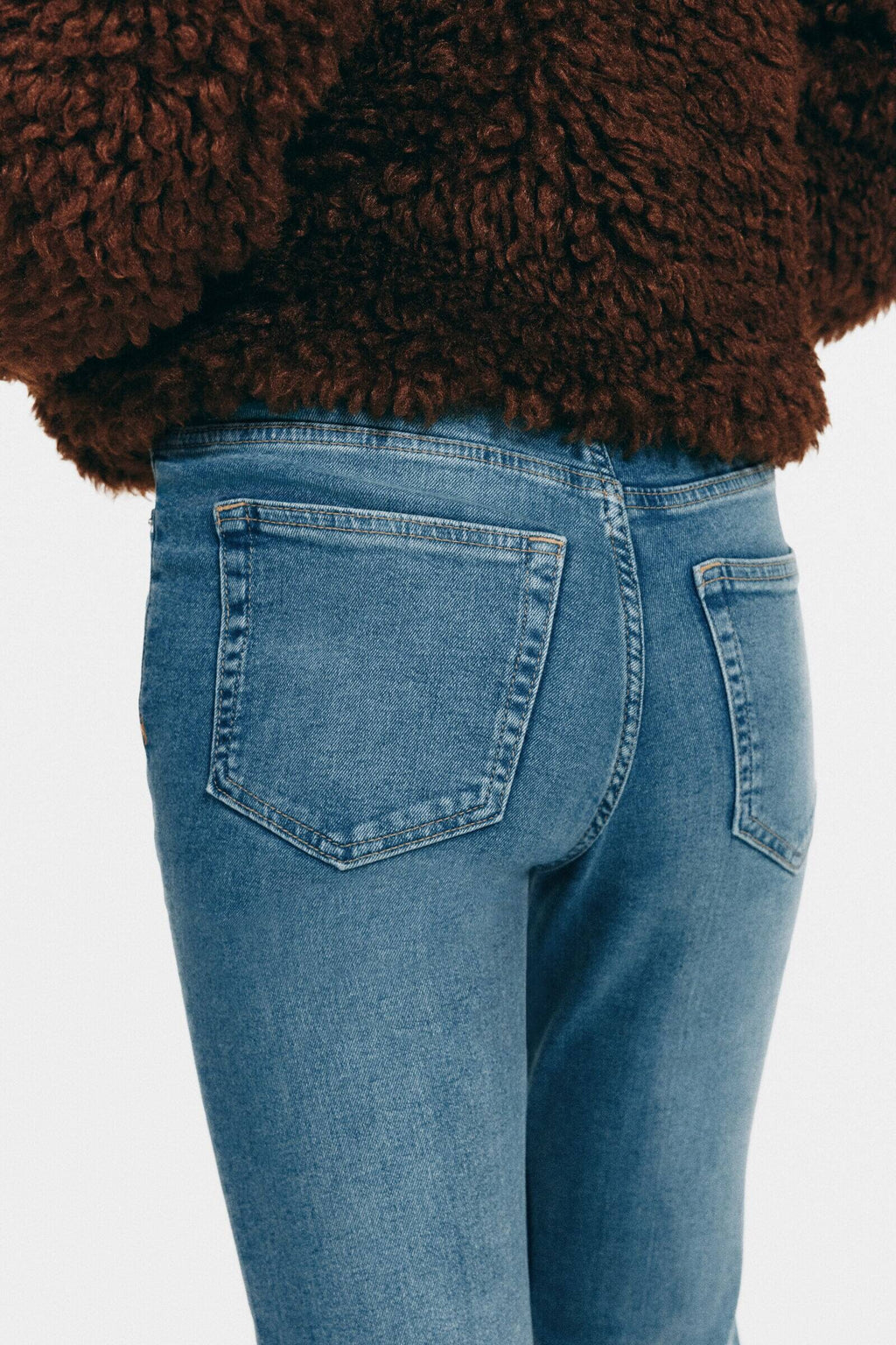 Women Blue Fla High Jeans | BG78 - view 2