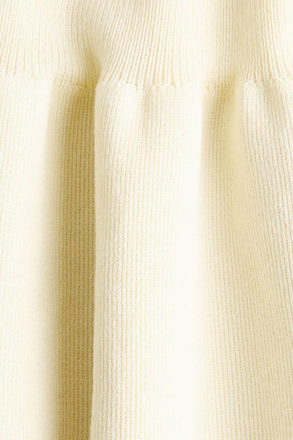 Women White Knitted Peplum Top | pt51 - view 6