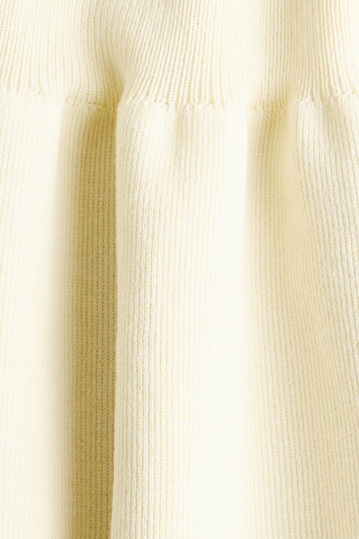 Women White Knitted Peplum Top | pt51 - view 6