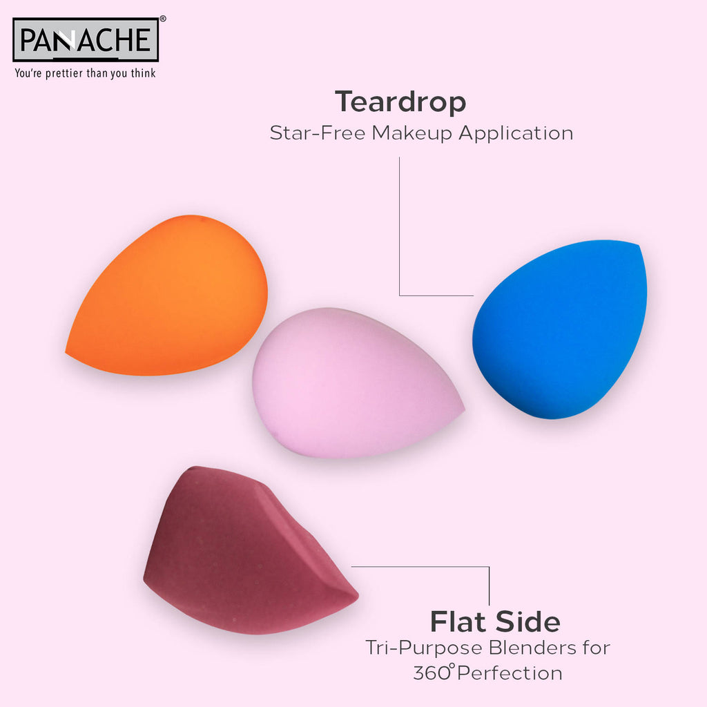 Soft Makeup Sponge (Blender) - Pack of 2 (Color May Vary) | C83 - view 3