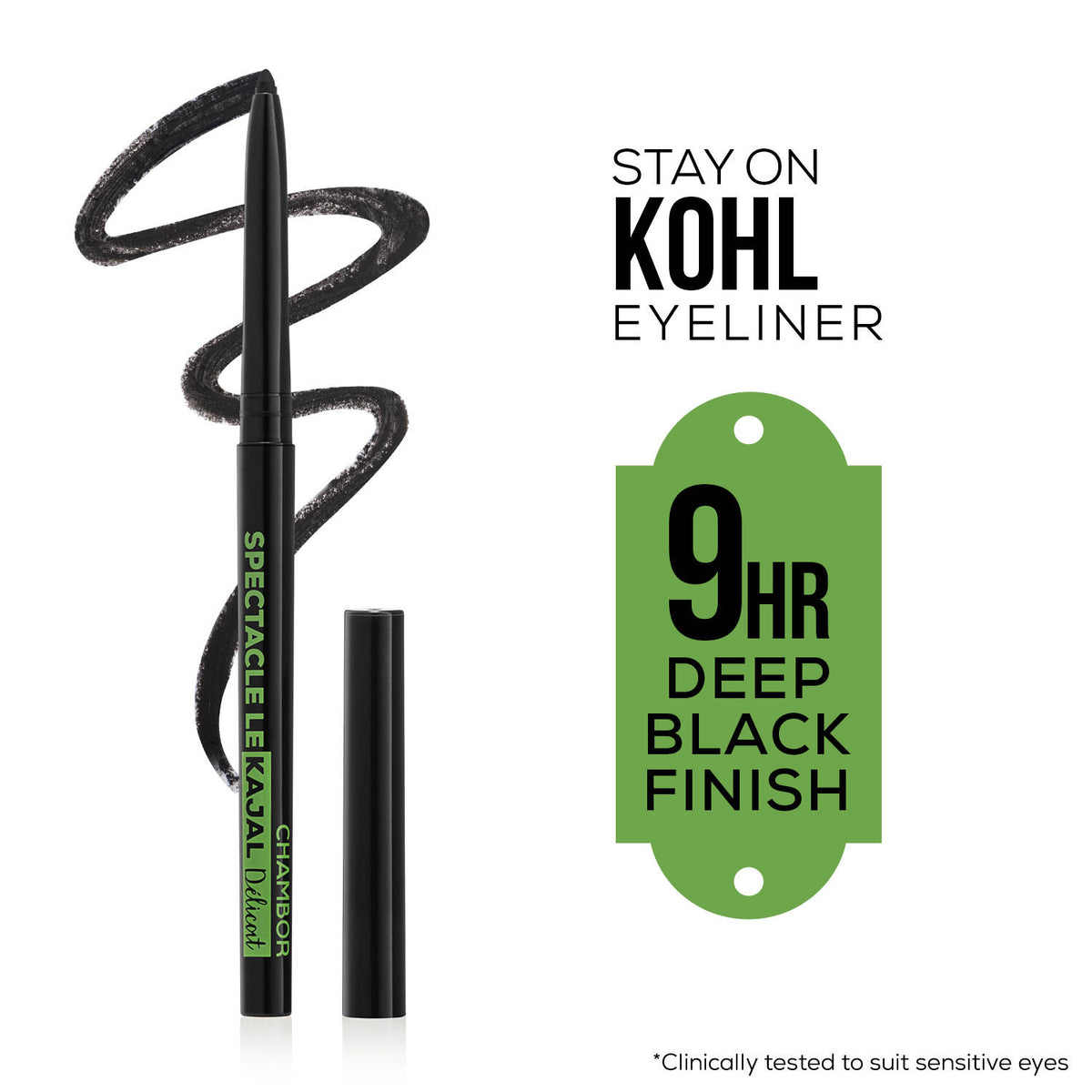 Spectacle Le Kajal Delicat Sensitive Stay on Kohl 9hr Waterproof, Smudge-Proof Wear | E20 - view 1