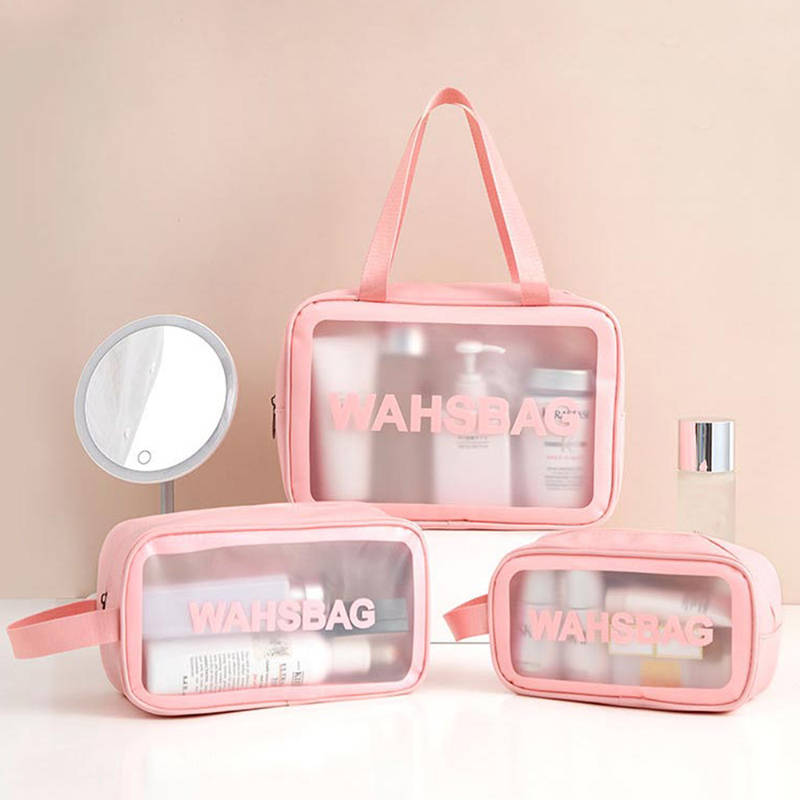 Wash Bag - Pack Of 3 Washable Travel Bags (White) | T32 - view 5