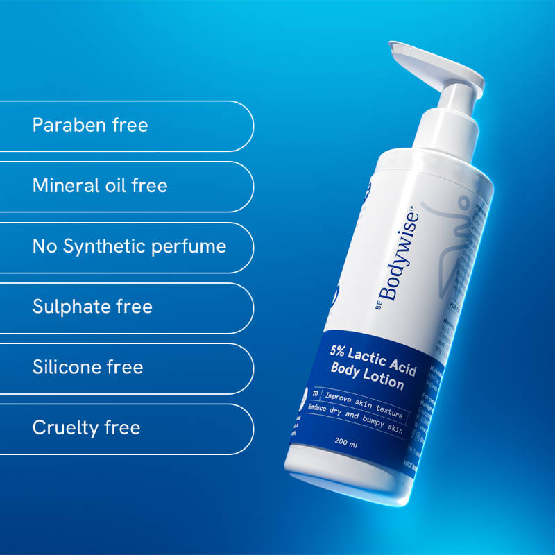 5% Lactic Acid Body Lotion - For 24H Moisturization, Improved Skin Texture, Smooth Skin | BWS9 - view 7