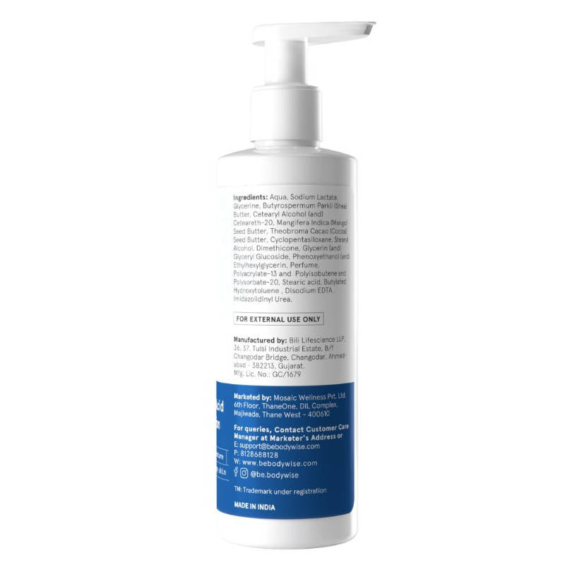 5% Lactic Acid Body Lotion - For 24H Moisturization, Improved Skin Texture, Smooth Skin | BWS9 - view 8