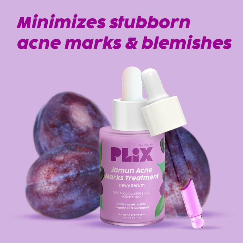 10% Niacinamide Jamun Face Serum for Acne marks, blemishes & oil control | PL1 - view 3
