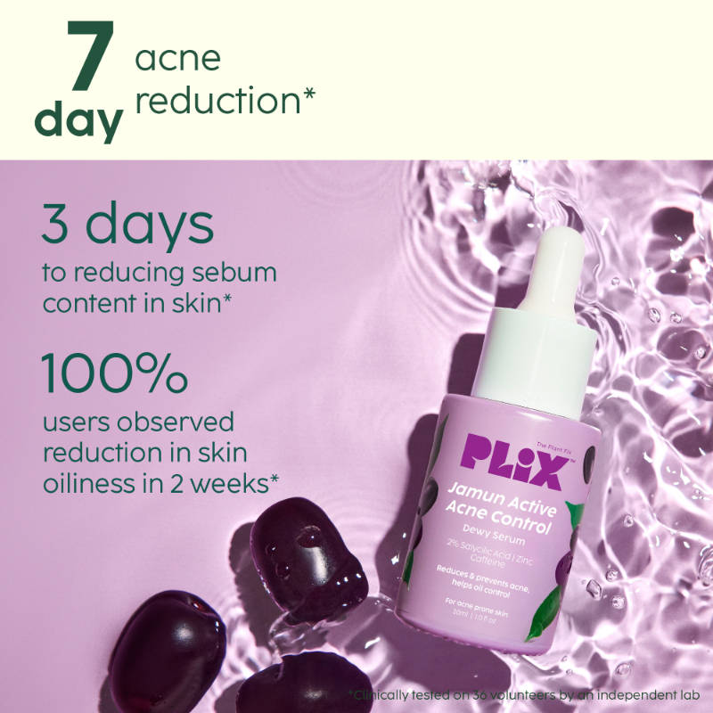 2% Salicylic Acid Jamun Active Acne Control Dewy Serum for Active Acne & Dark Spot Reduction | PL1 - view 14