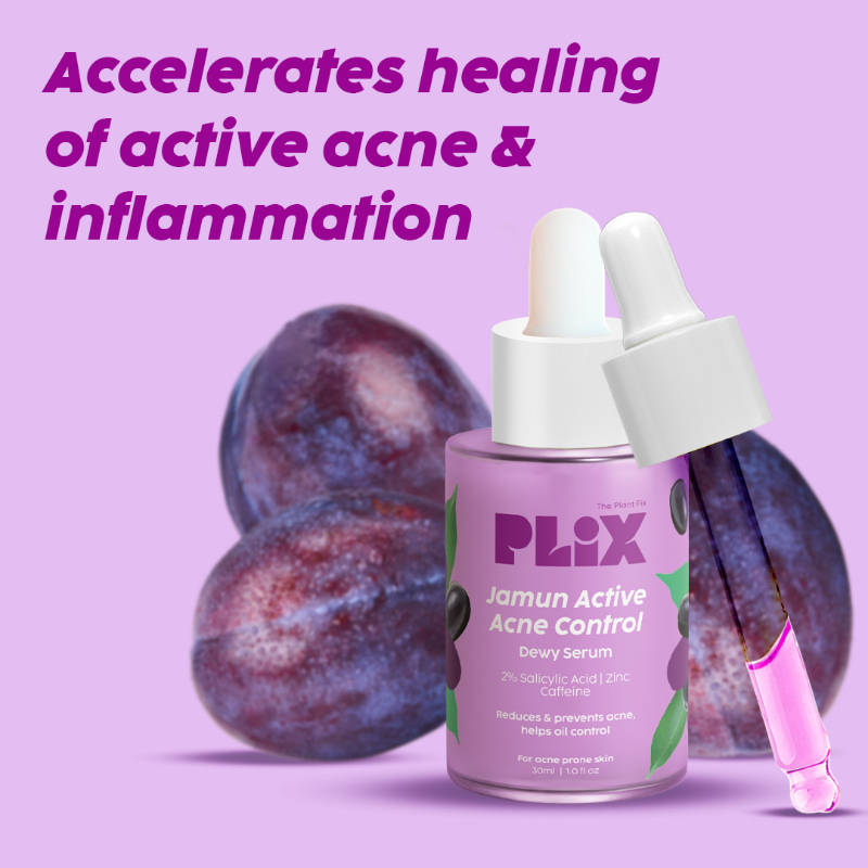 2% Salicylic Acid Jamun Active Acne Control Dewy Serum for Active Acne & Dark Spot Reduction | PL1 - view 5