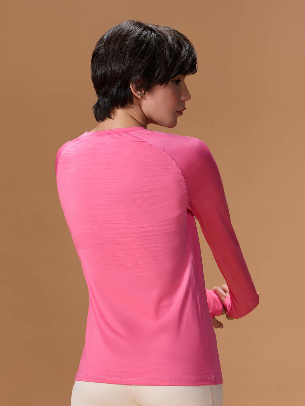 Regular Fit Basic Full Sleeve T-Shirt With A Round Neck | TS56 - view 2