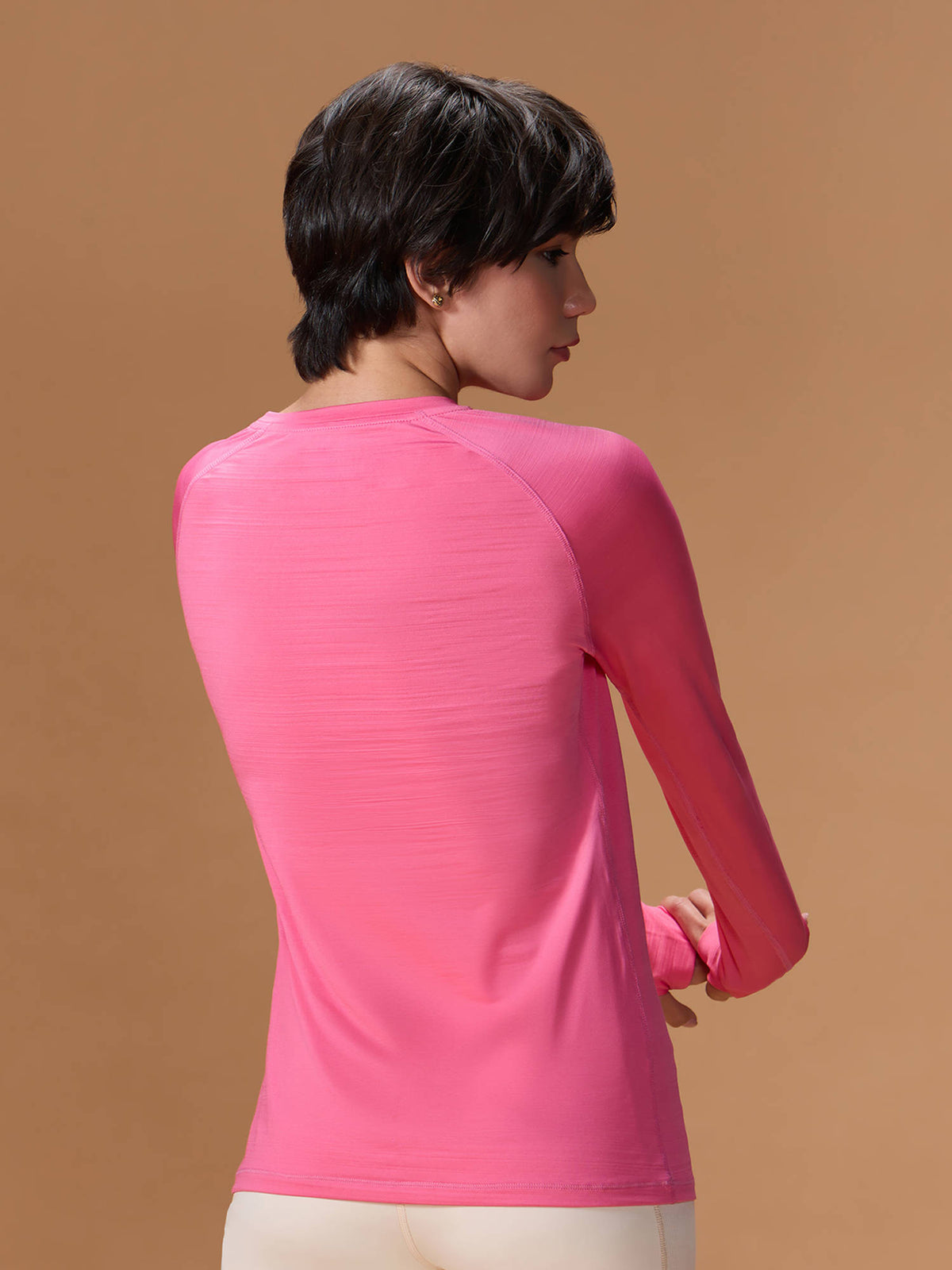 Regular Fit Basic Full Sleeve T-Shirt With A Round Neck | TS56 - view 2