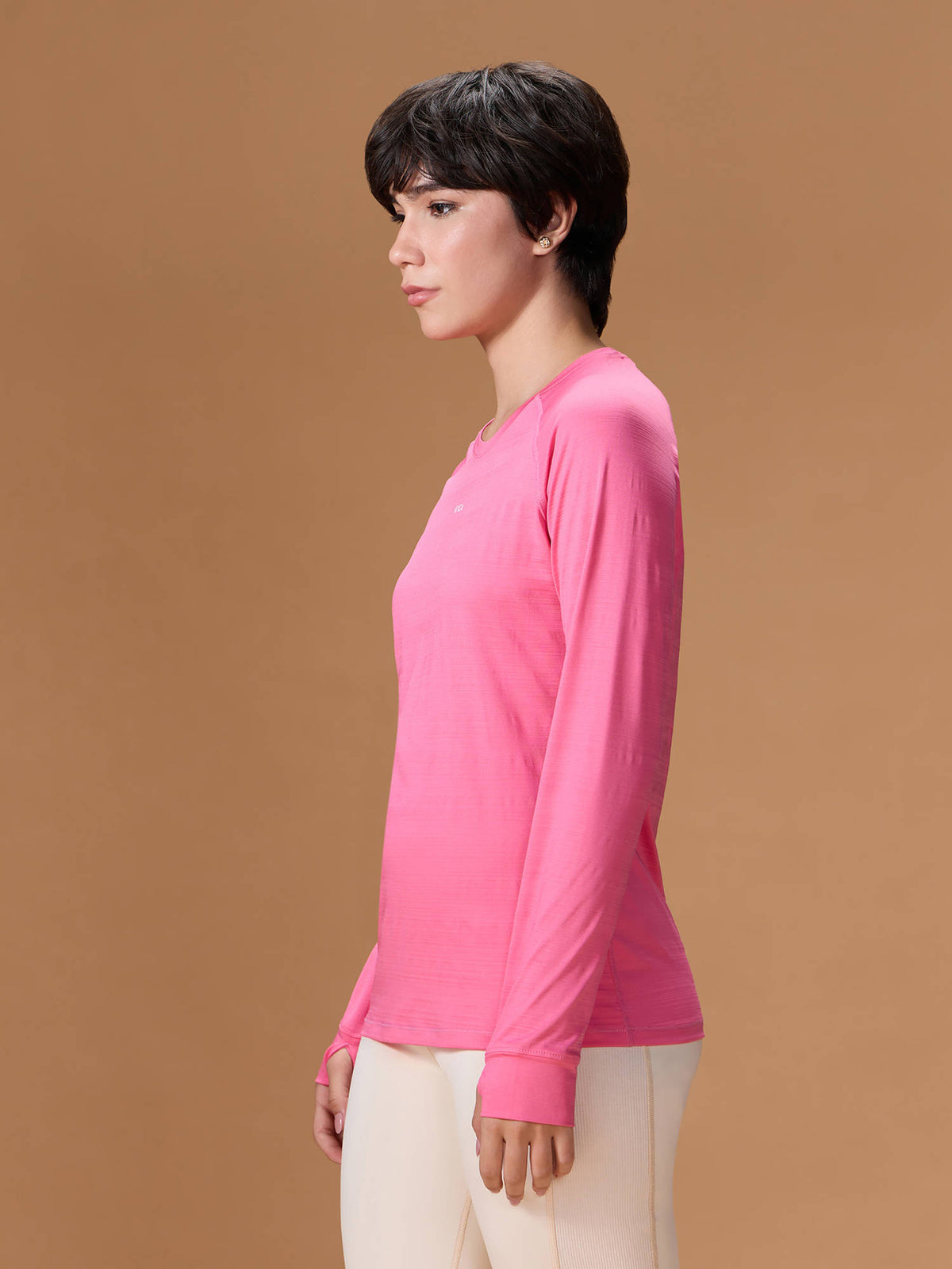 Regular Fit Basic Full Sleeve T-Shirt With A Round Neck | TS56 - view 3