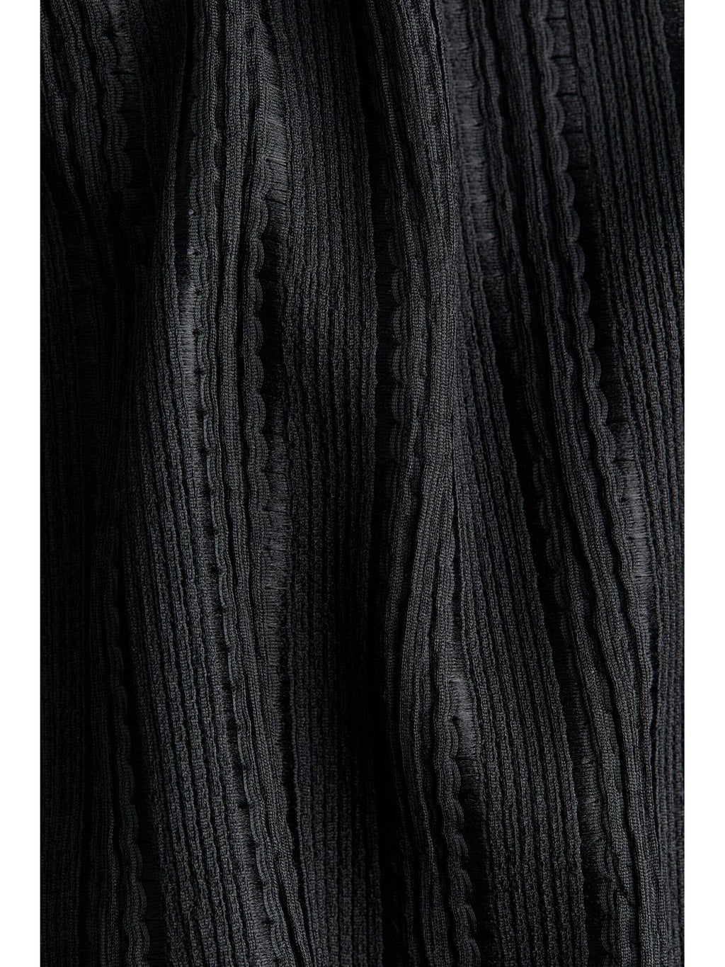 Women Black Textured Jersey Top | HT67 - view 7