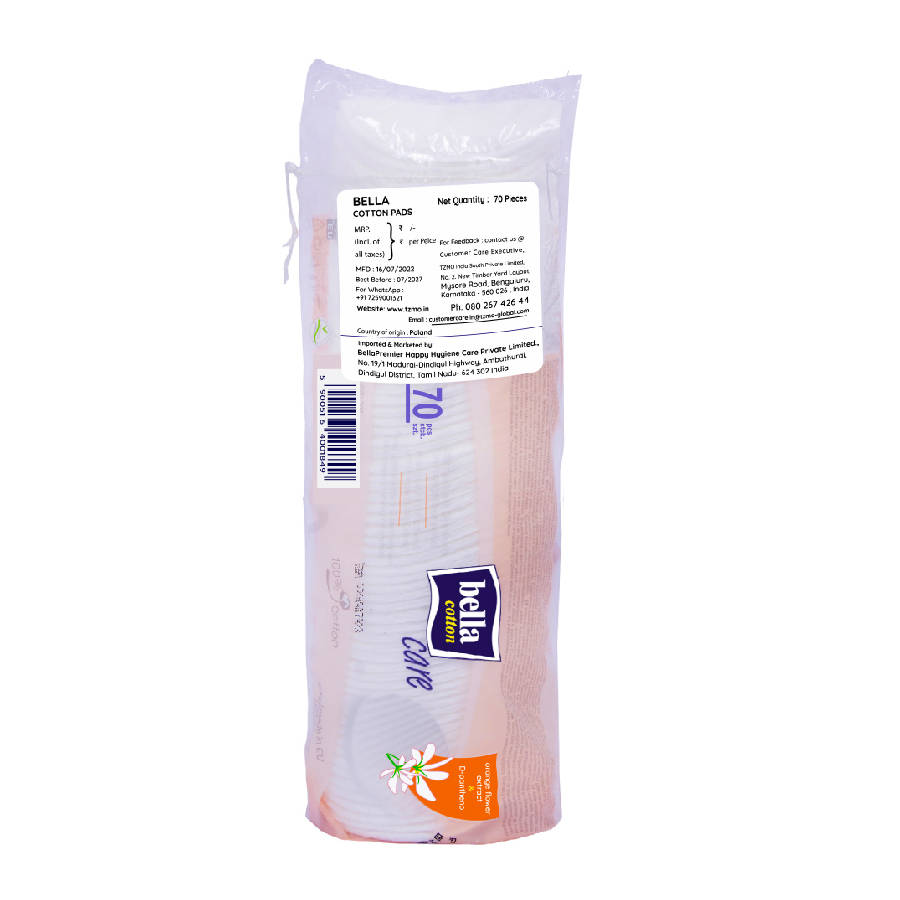 Cotton Pads With D Panthenol & Orange Blossom Extracts, 100% Cotton, Double Sided | T32 - view 2